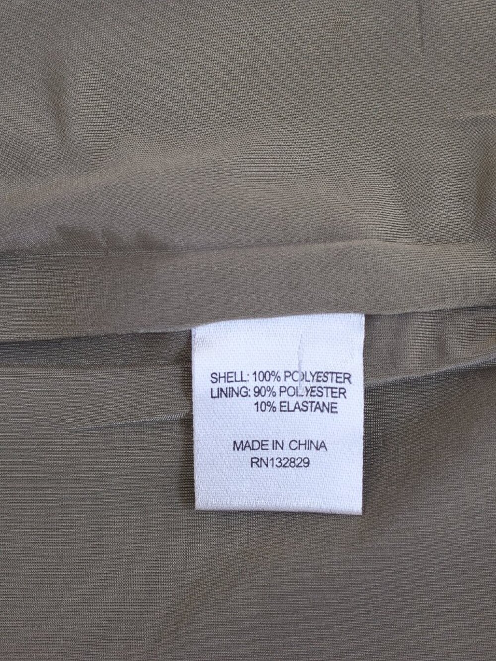 Revolve Lovers + Friends Fawn Mini Dress Bodycon Turtleneck Sage Green Tan Sz S - Picture 9 of 10